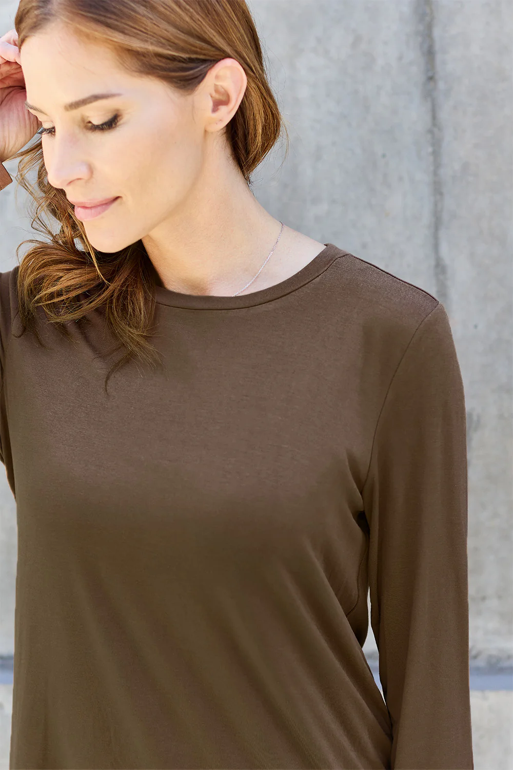 Basic Bae Full Size Round Neck Long Sleeve Top - Image 4