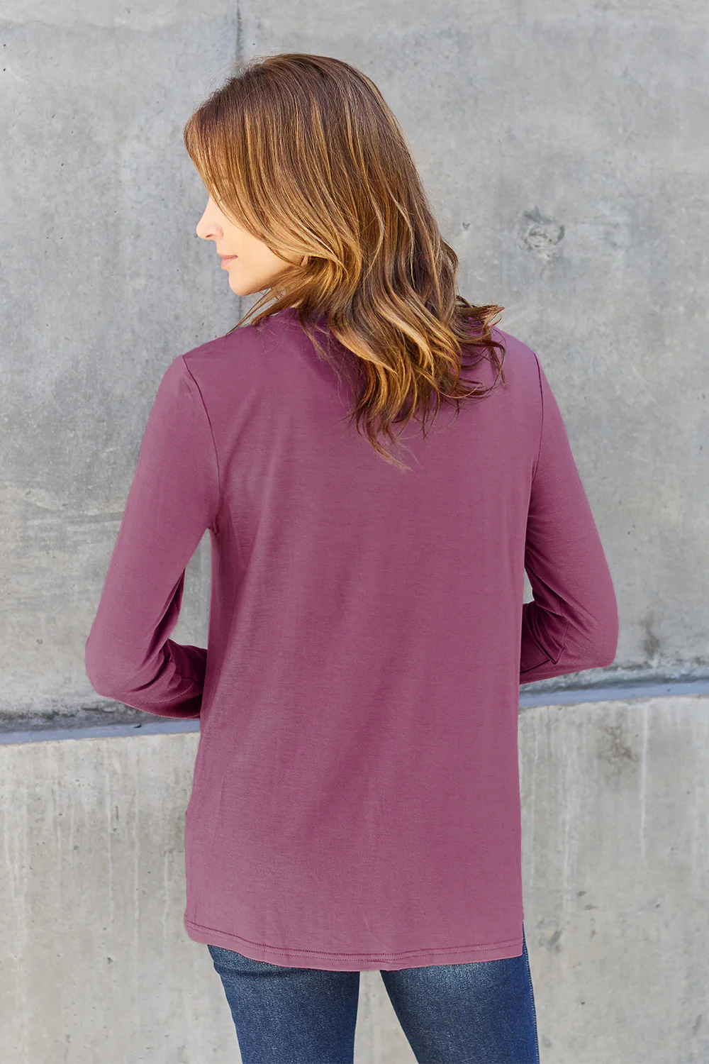 Basic Bae Full Size Round Neck Long Sleeve Top - Image 8