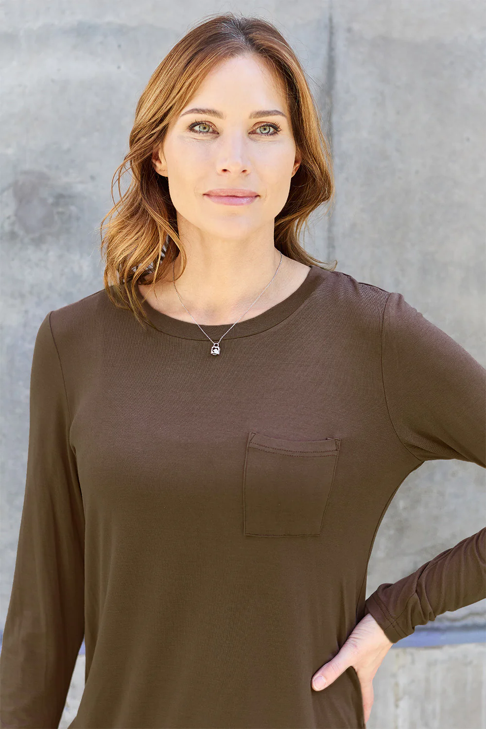Basic Bae Full Size Round Neck Long Sleeve Top - Image 15