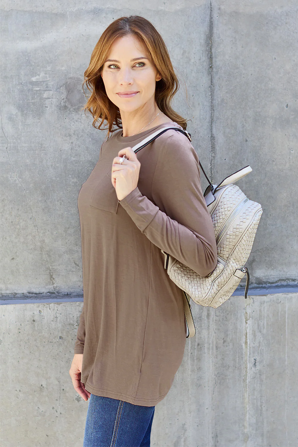 Basic Bae Full Size Round Neck Long Sleeve Top - Image 22