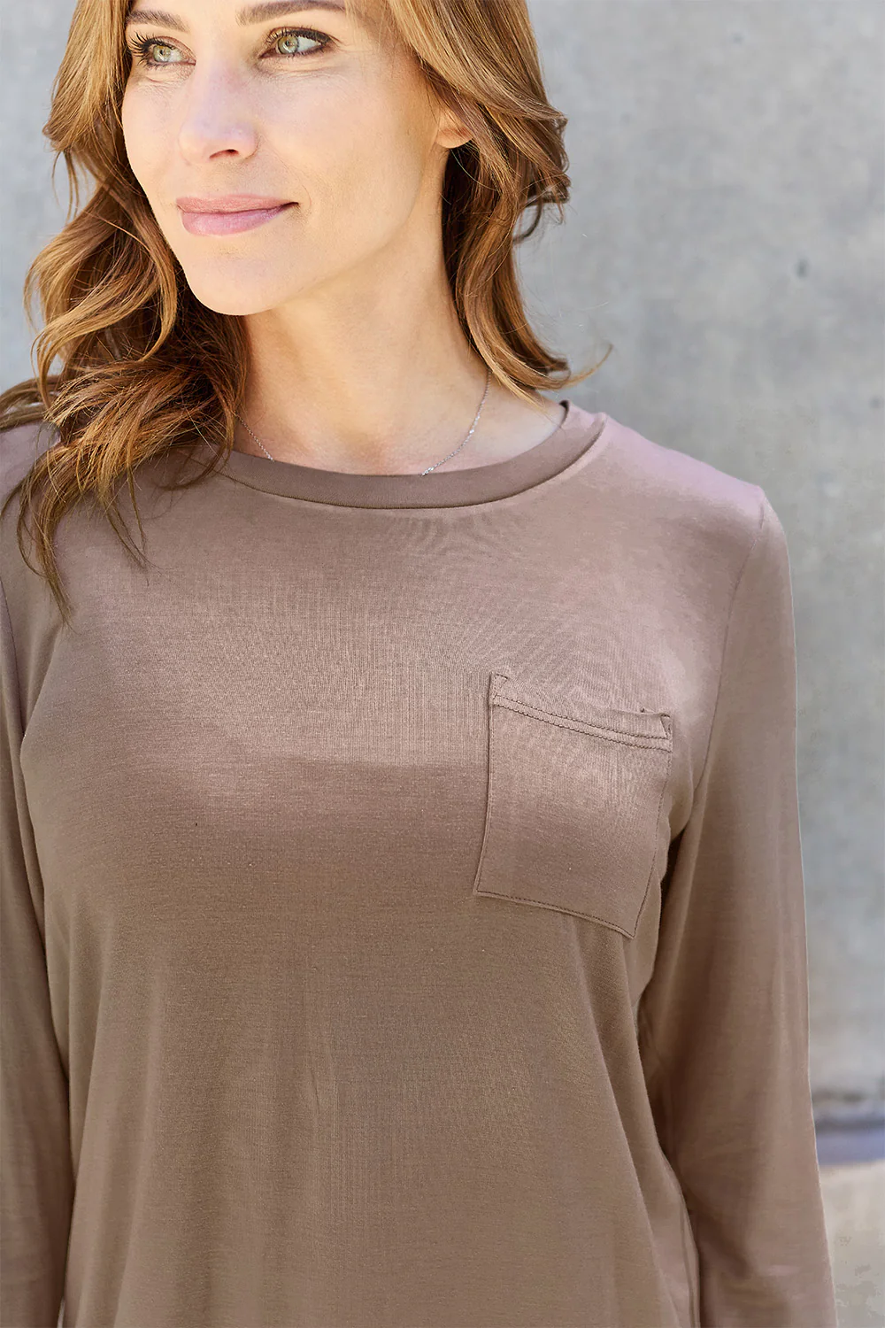 Basic Bae Full Size Round Neck Long Sleeve Top - Image 25