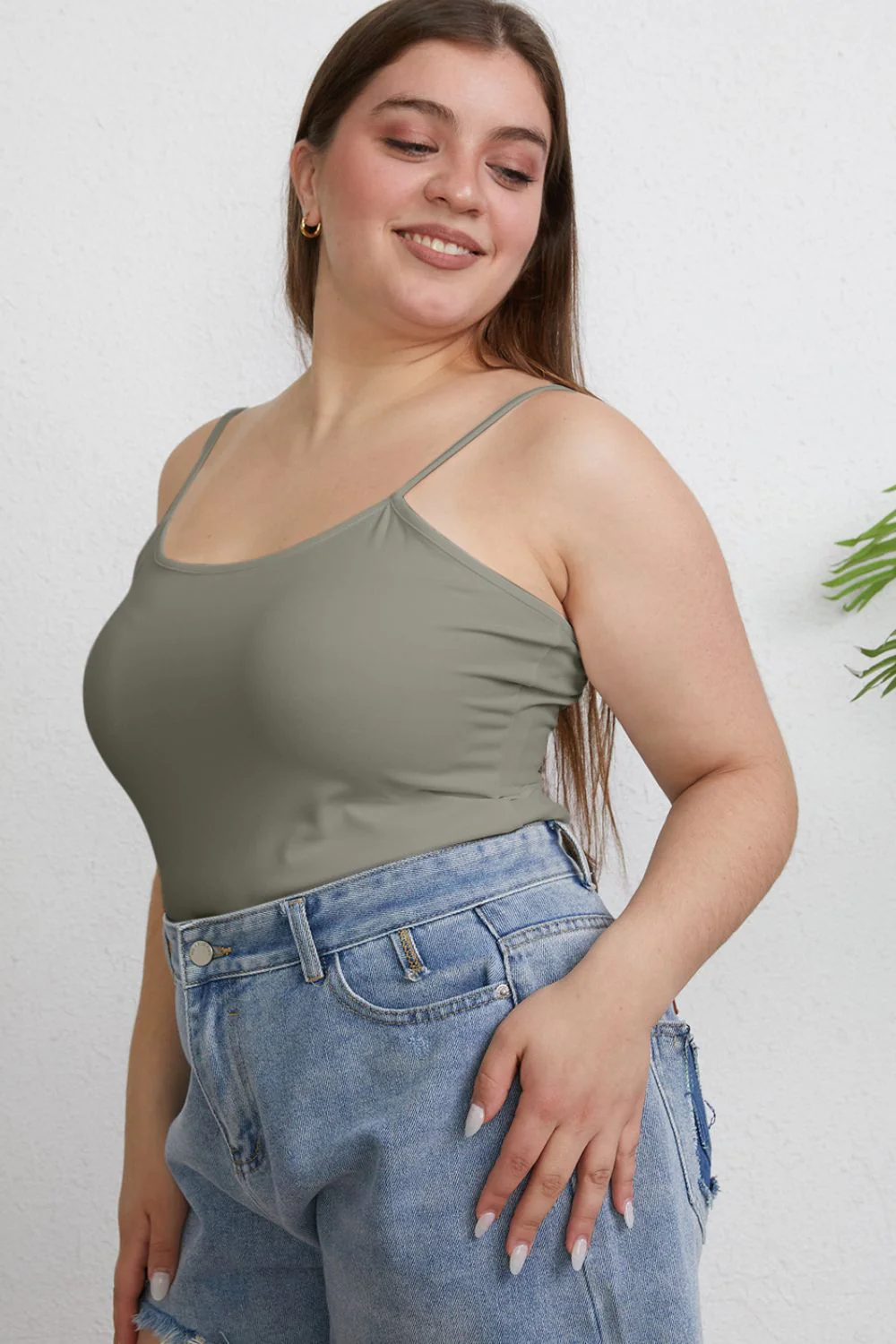 Basic Bae Full Size Round Neck Slim Cami - Image 16