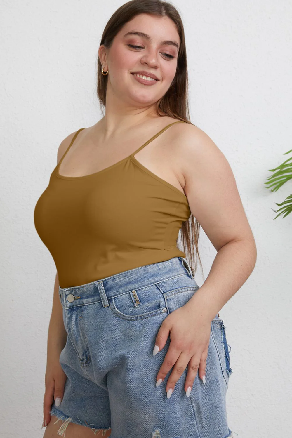 Basic Bae Full Size Round Neck Slim Cami - Image 23