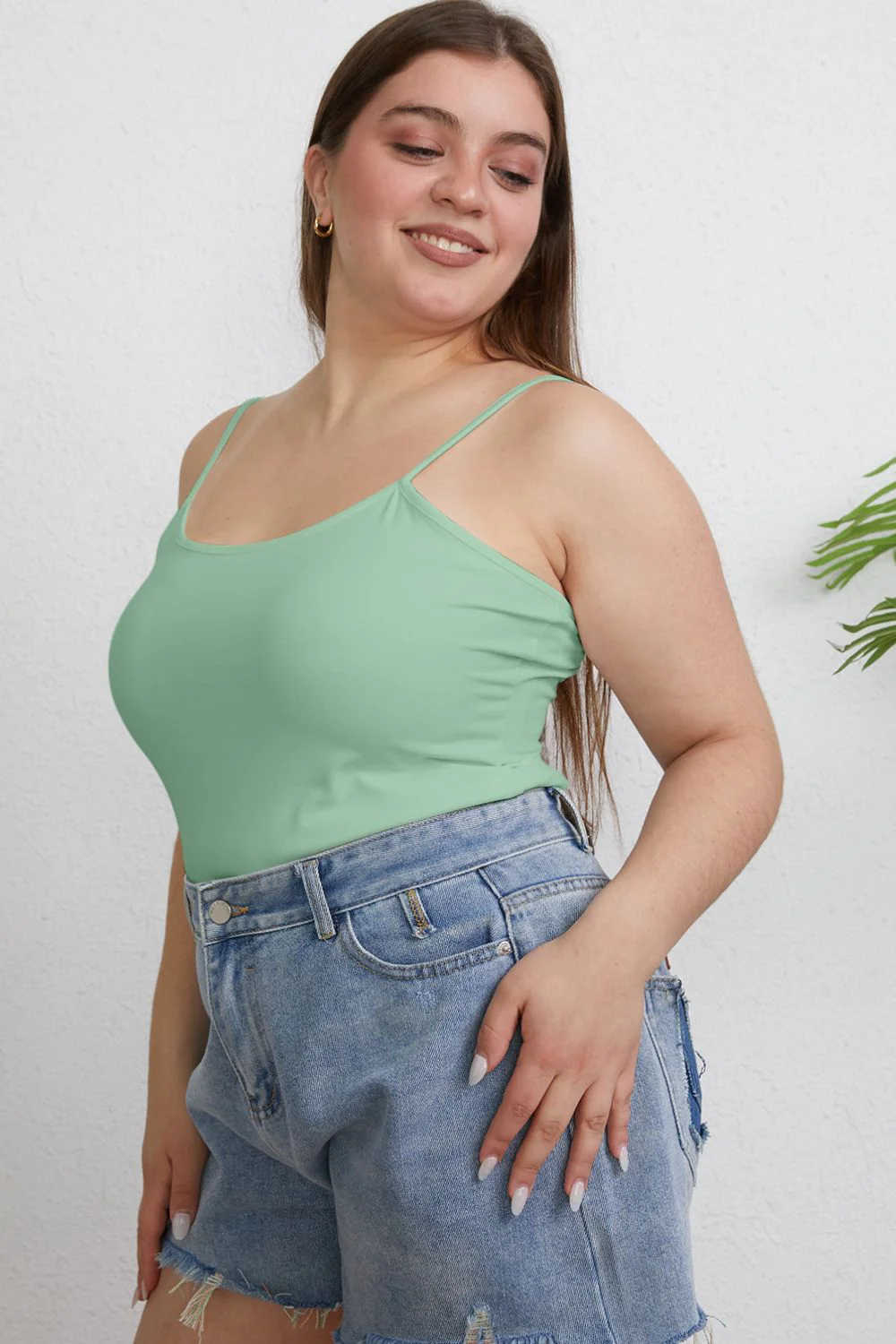 Basic Bae Full Size Round Neck Slim Cami - Image 31