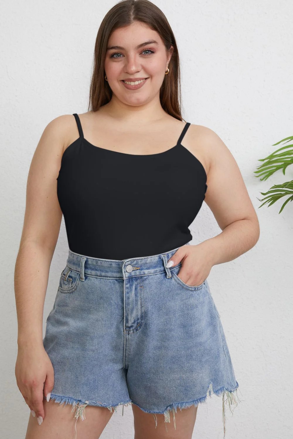 Basic Bae Full Size Round Neck Slim Cami - Image 9