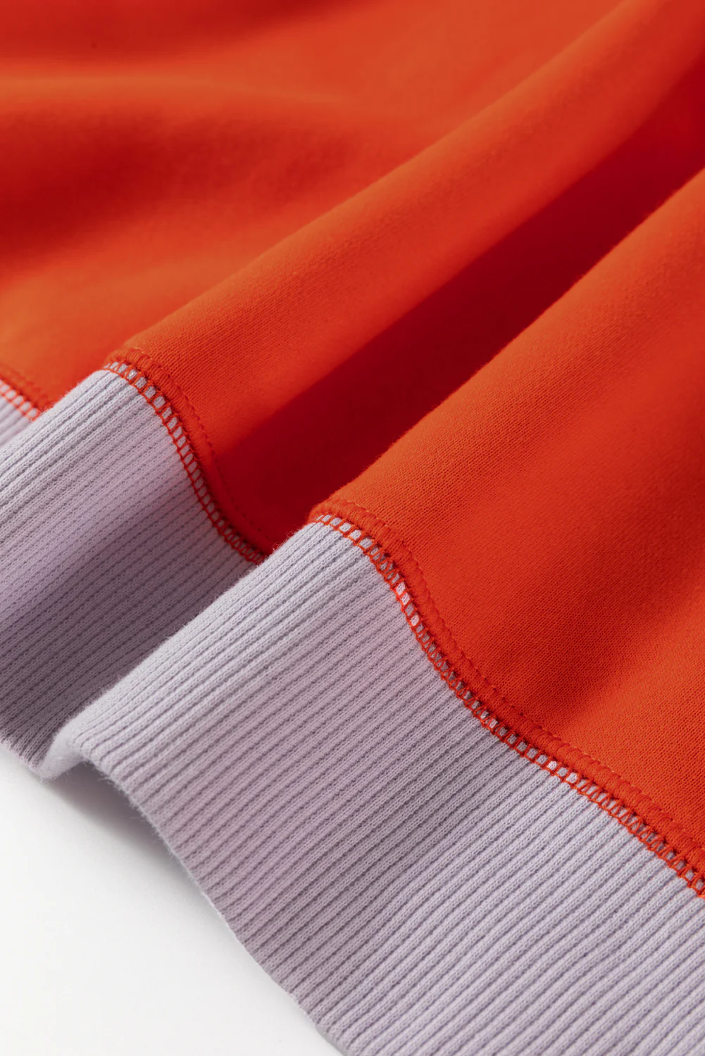 Color Block Round Neck Long Sleeve Sweatshirt - Image 6