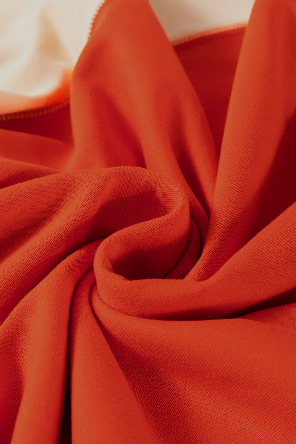 Color Block Round Neck Long Sleeve Sweatshirt - Image 7