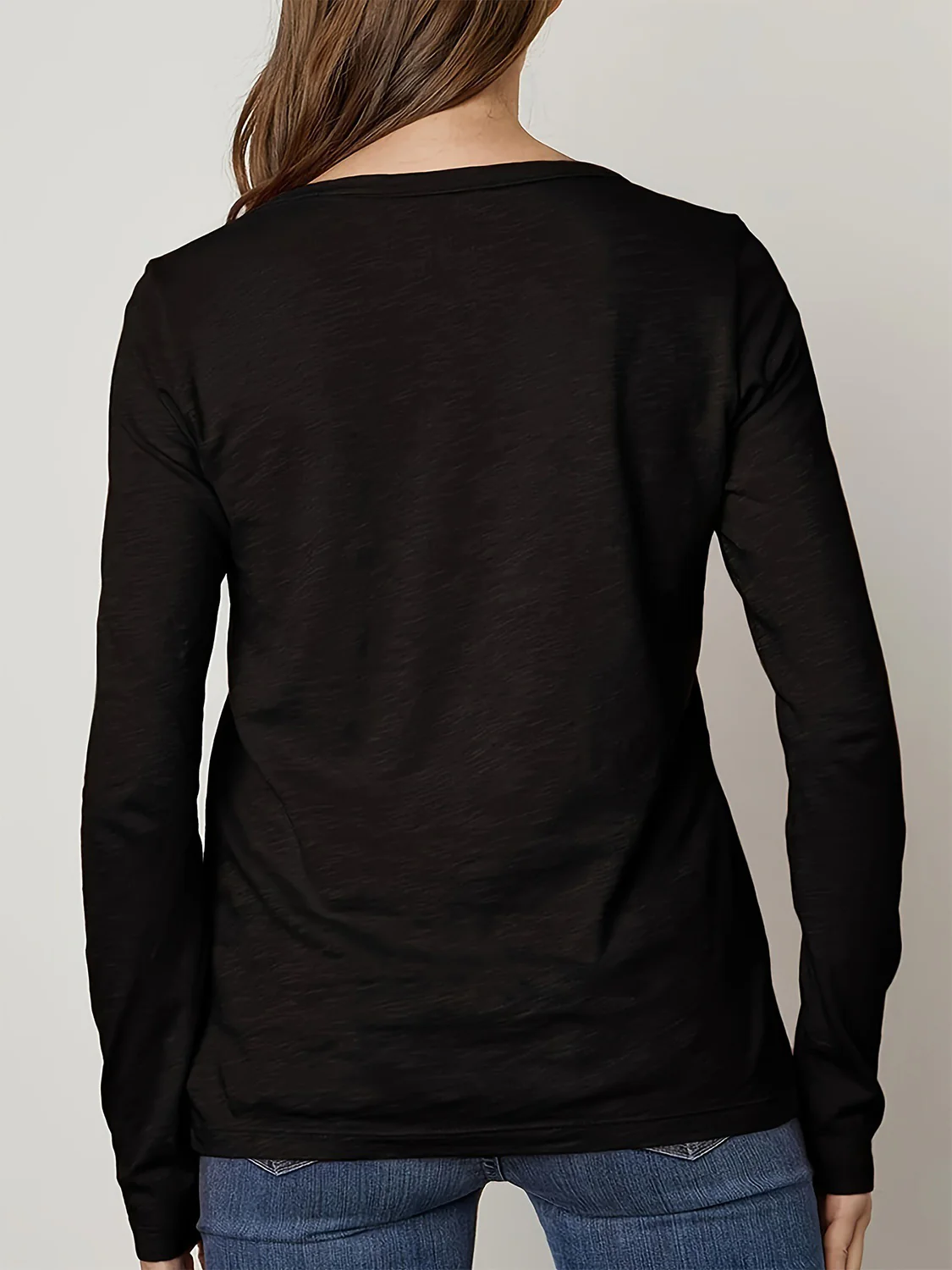 Crisscross Leopard Long Sleeve T-Shirt - Image 3