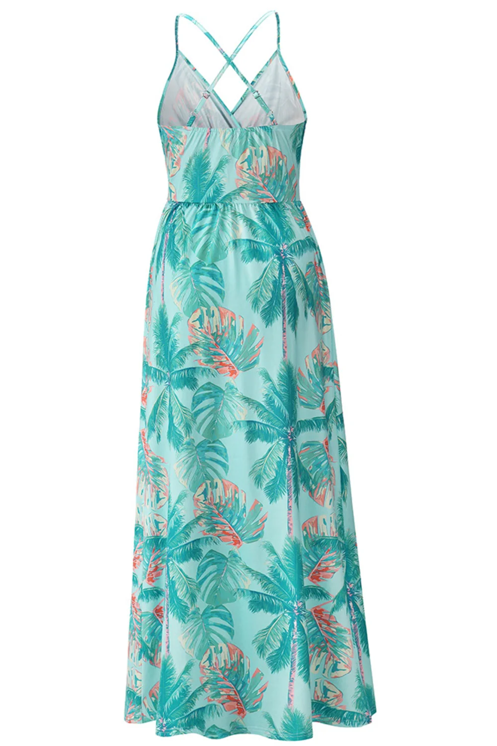 Crisscross Printed Surplice Cami Dress - Image 15