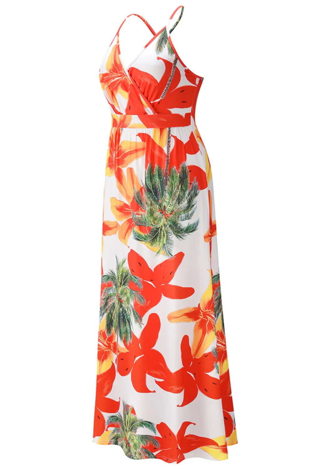 Crisscross Printed Surplice Cami Dress - Image 19