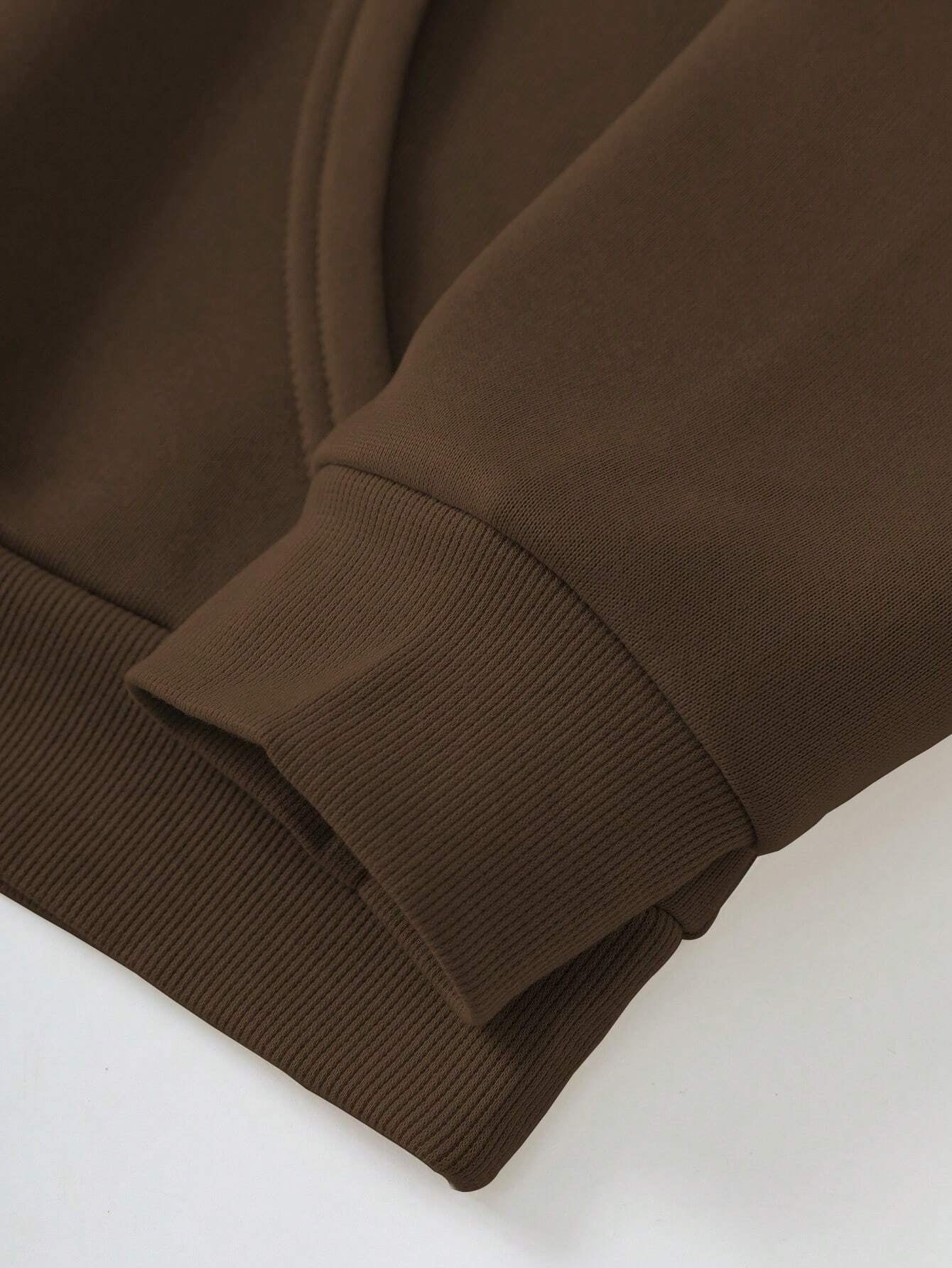 FAITH OVER FEAR Dropped Shoulder Hoodie - Image 8