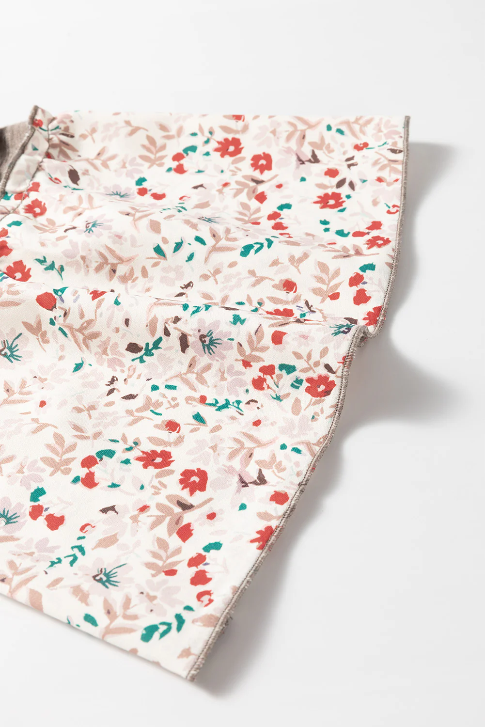 Floral Half Button Long Sleeve T-Shirt - Image 9