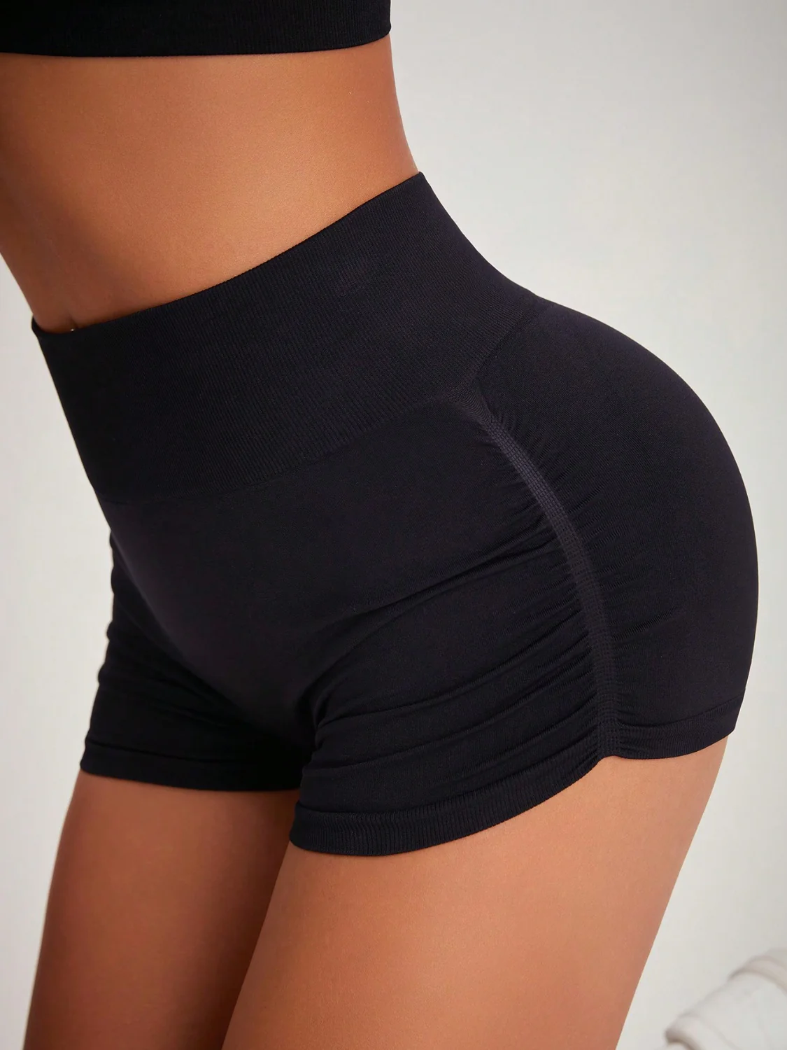 High Waist Active Shorts - Image 4