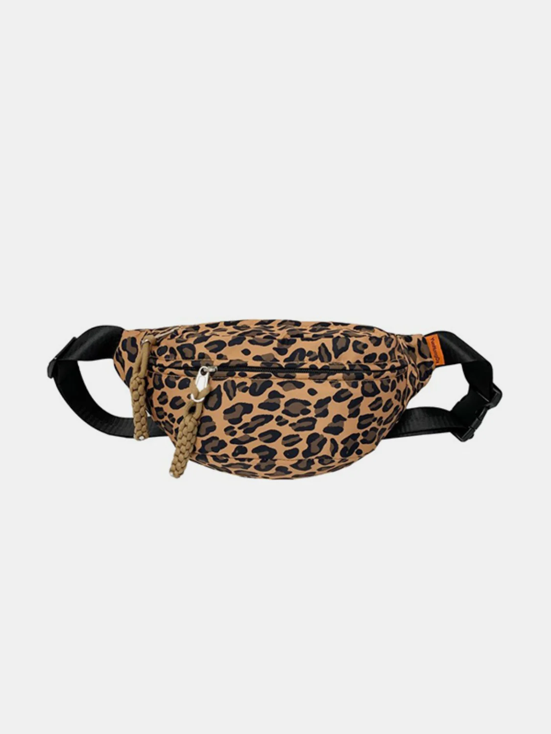 Leopard Nylon Crossbody Bag - Image 9