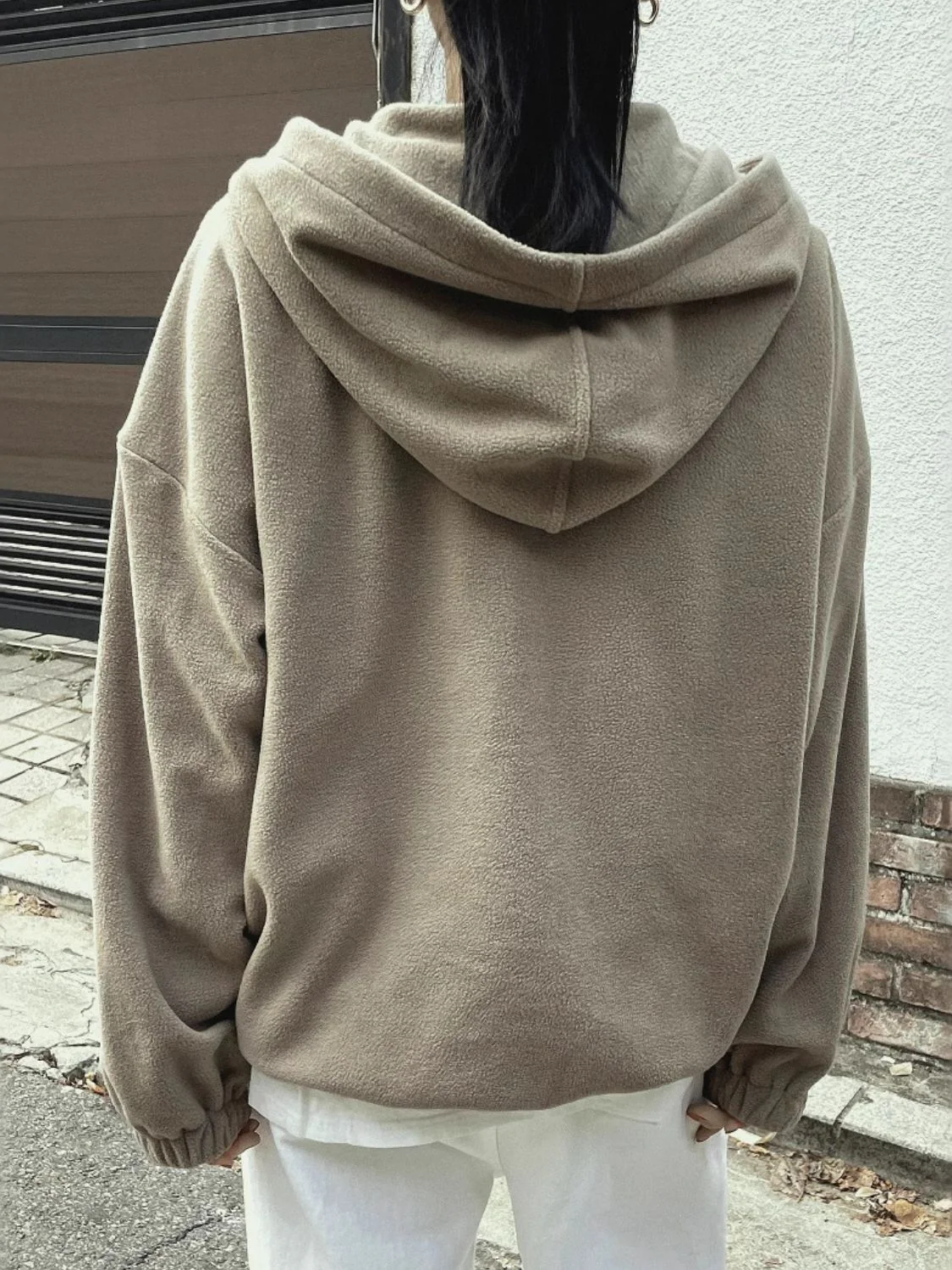 Mountain Quarter Zip Long Sleeve Hoodie - Image 3