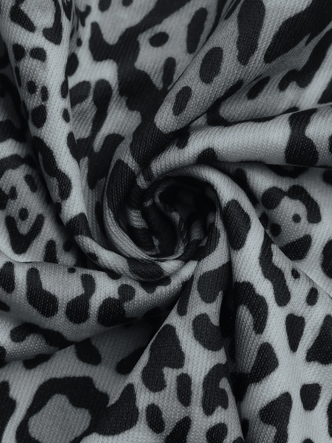 Perfee Leopard Open Front Long Sleeve Jacket - Image 11