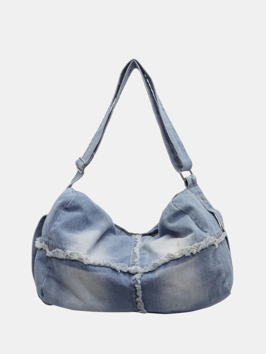 Raw Hem Gradient Crossbody Bag - Image 12