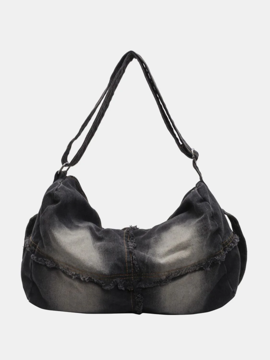 Raw Hem Gradient Crossbody Bag - Image 6