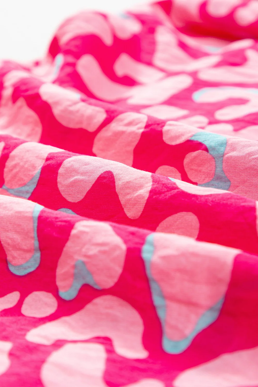 Ruffled Printed Wide Strap Dress - Image 5