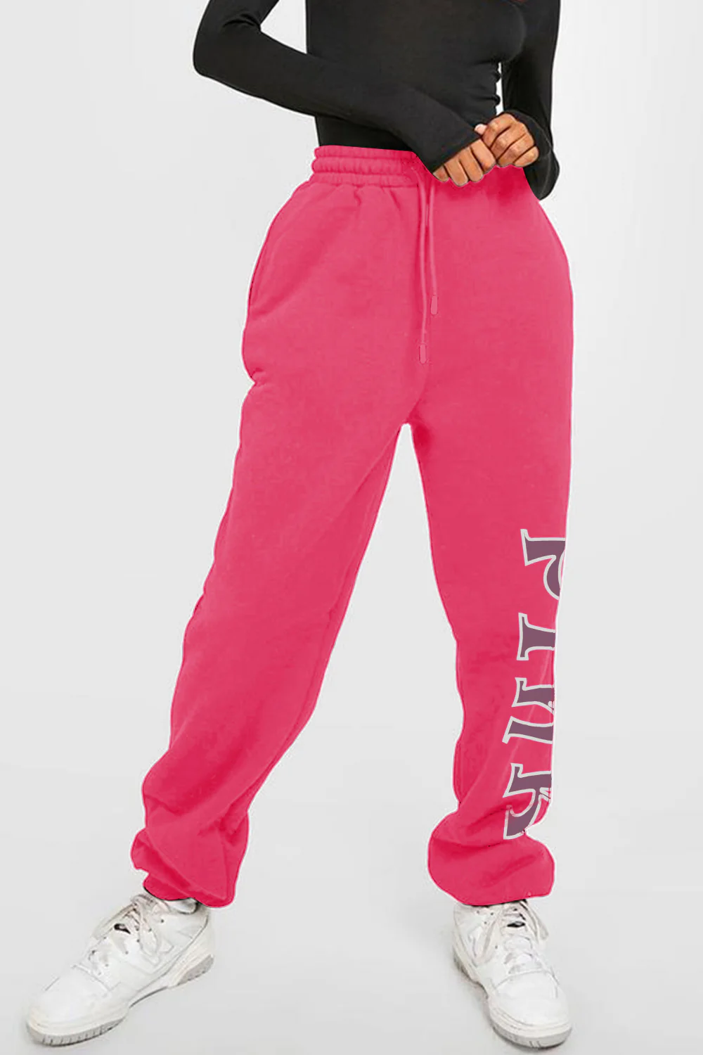 Simply Love Full Size PINK Graphic Sweatpants - Image 7