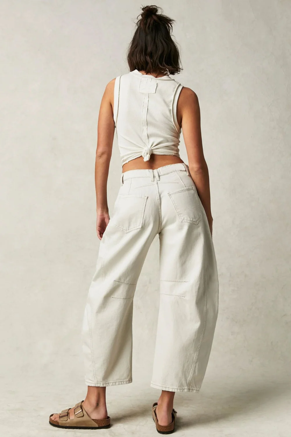 Wide Leg Jeans with Pockets - Image 19