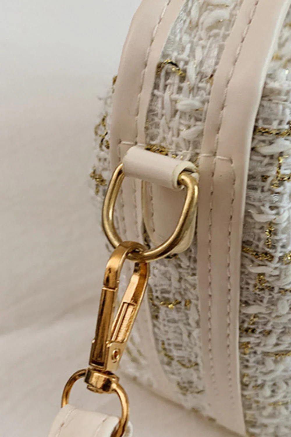 Woven Removable Strap Shoulder Bag - Image 3