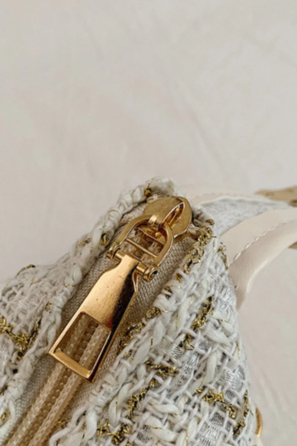 Woven Removable Strap Shoulder Bag - Image 4